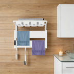 Serenity Spa Foldable Heated Towel Rack with Timer