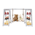 Willow Market 3-Tier Foldable Farmhouse Serving Stand