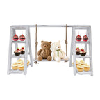 Willow Market 3-Tier Foldable Farmhouse Serving Stand