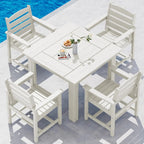 Coastal Haven Ridge 5-Piece Patio Dining Set