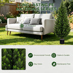 Evergreen Cedar Faux Topiary Tree