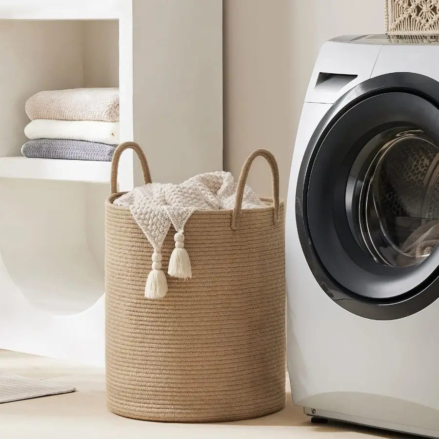 Willow Haven Tall Woven Laundry Hamper
