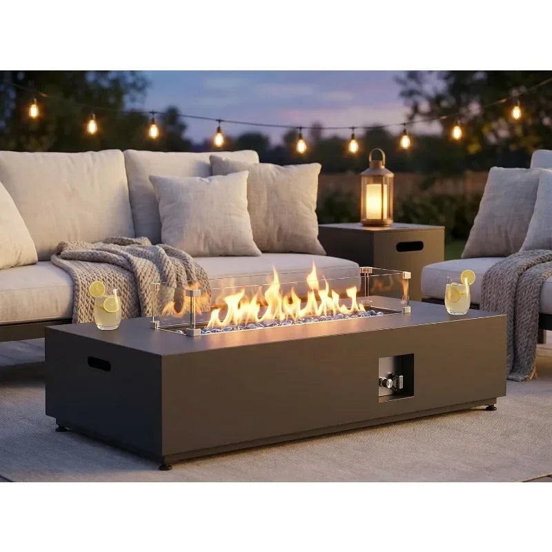 Ember Ridge Outdoor Fire Pit Table