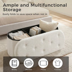 Havenridge Teddy Storage Ottoman Bench