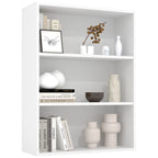 Heritage Essentials 4-Tier Wooden Bookcase & Open Storage Shelf