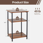 Brookside 3-Tier End Table