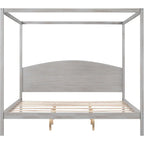 Willow Creek King Canopy Bed Frame