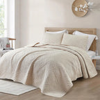 Willow Bloom Quilted Bedspread Set