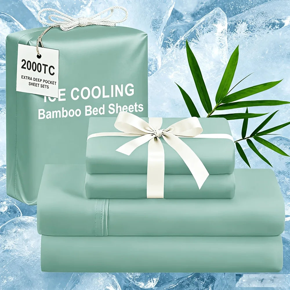 CloudNest Bamboo Cooling Sheet Set
