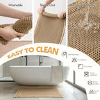 Serenity Boho Ultra-Soft Bathroom Rug Set