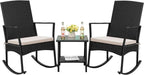 Harbor Ridge Outdoor Rocking Chair Set