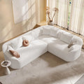 Cloudcrest Curved Chenille Sectional Sofa
