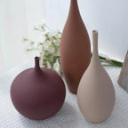 Willow Hearth Ceramic Farmhouse Vase Set – 3 Piece