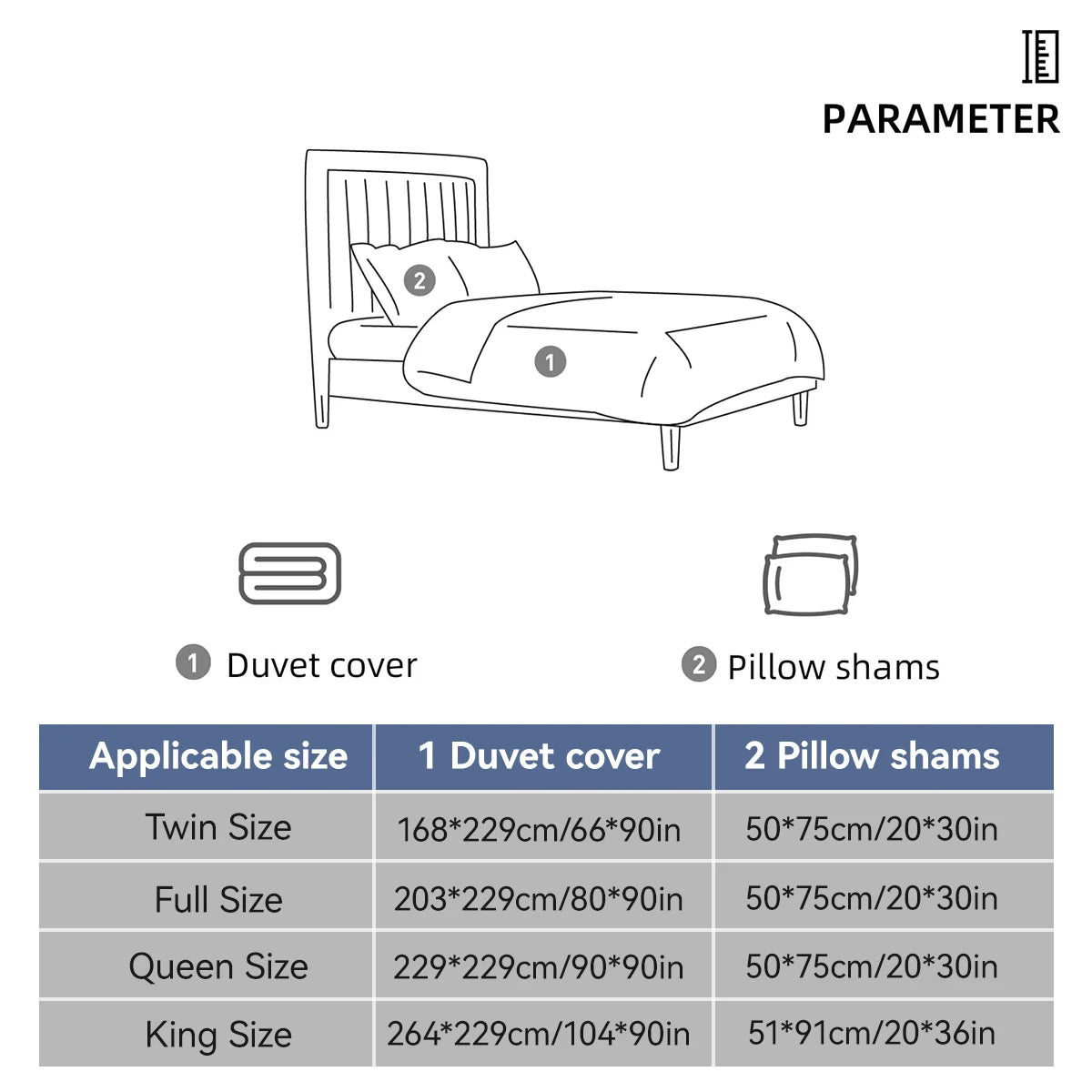 Plum Blossom Haven 3-Piece Duvet Cover Set