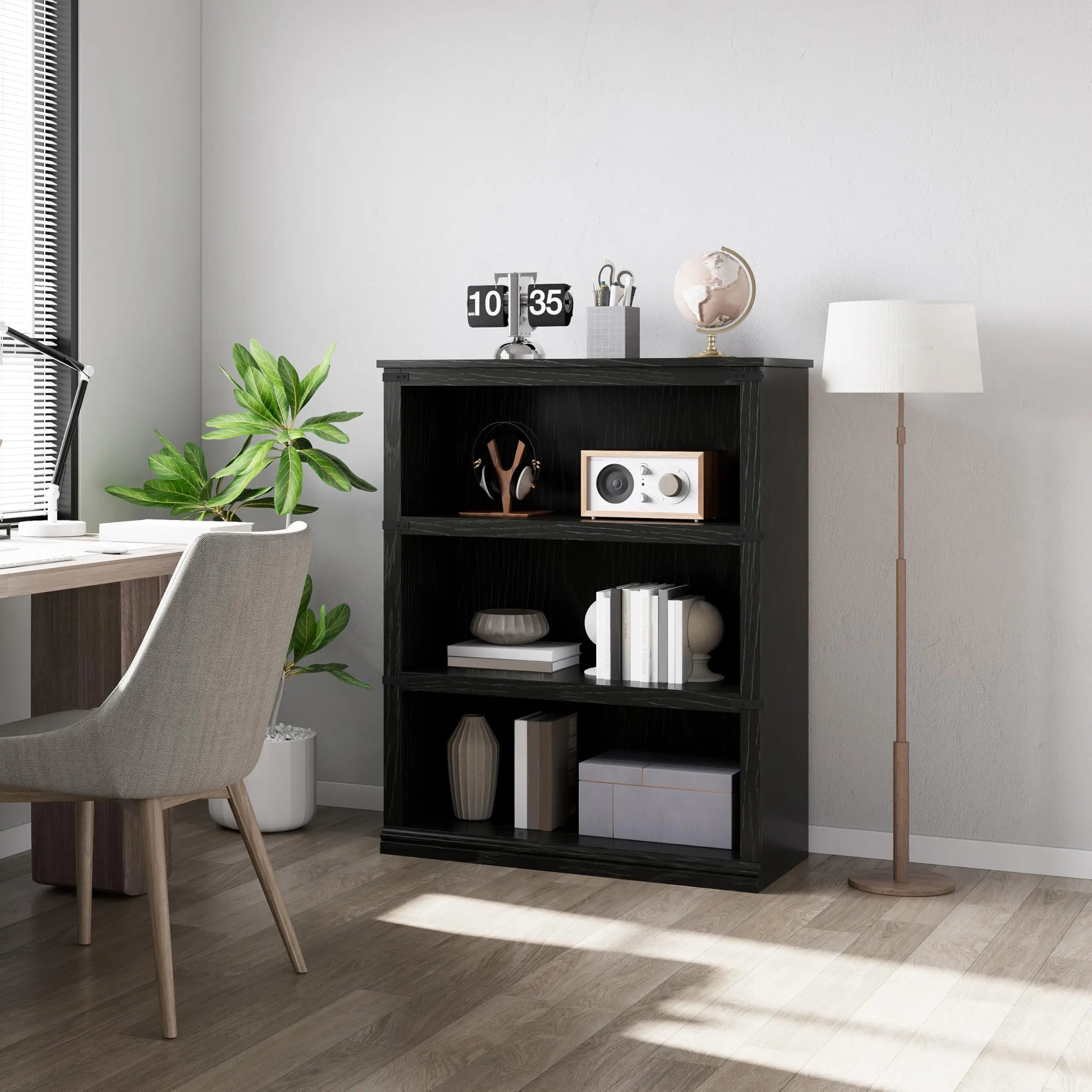 Haven Heritage Farmhouse Open Bookcase