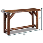 Timber Ridge Live Edge Console Table