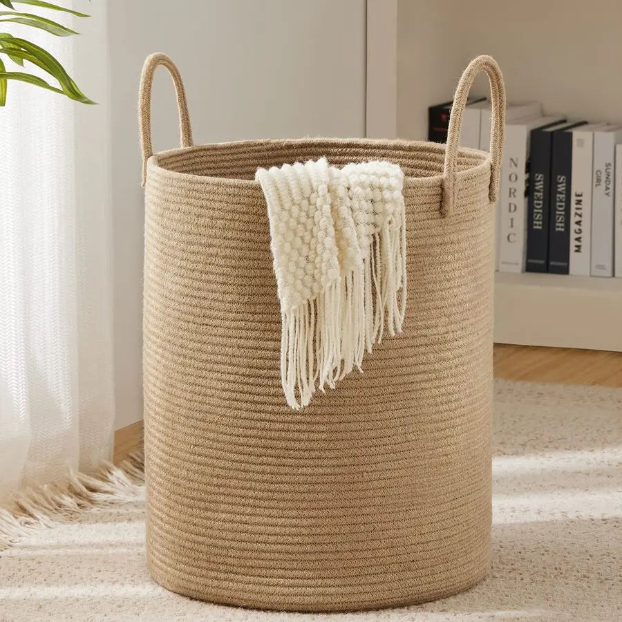 Willow Haven Tall Woven Laundry Hamper