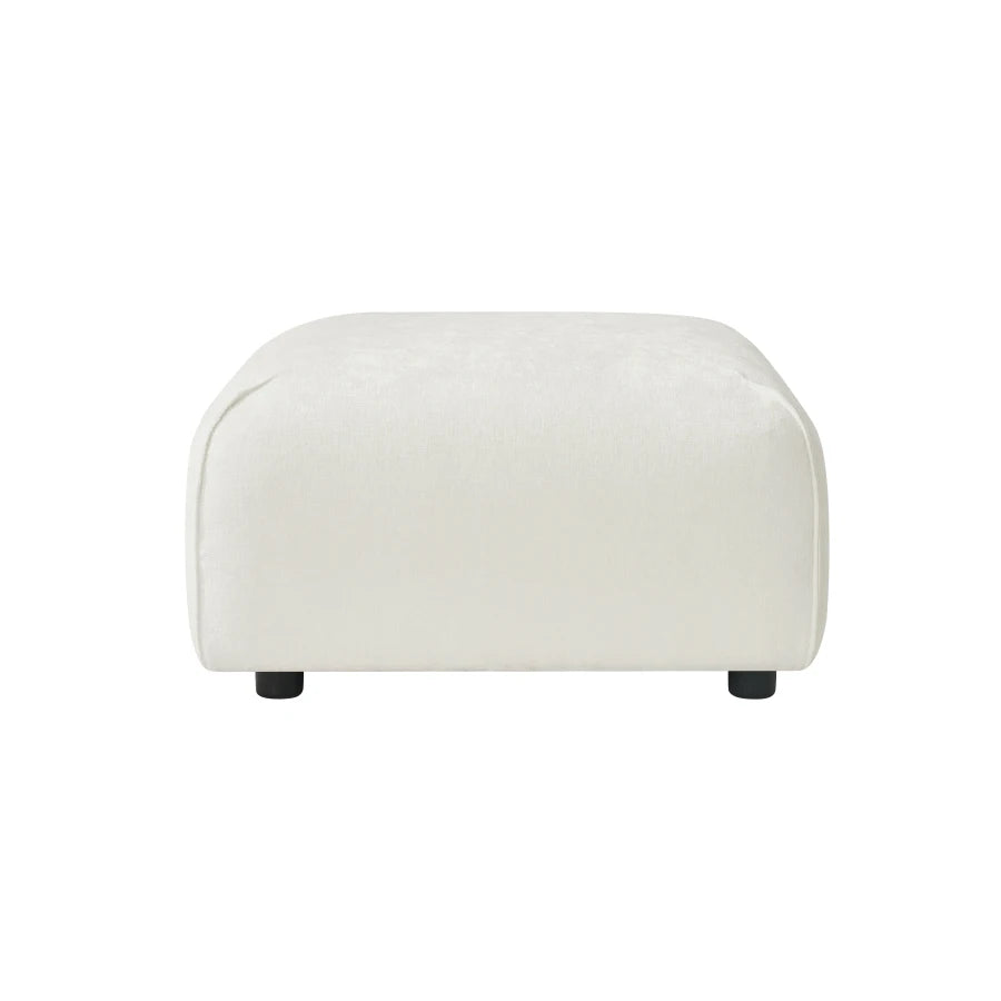 Modern Plush Accent Chair with Ottoman Set Compact Upholstered Lounge Set for Living Room and Bedroom Modern Accent Chair