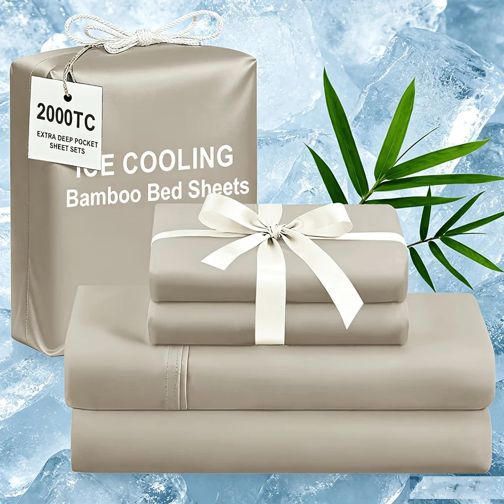 CloudNest Bamboo Cooling Sheet Set