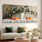 Citrus Grove Vintage Framed Kitchen Wall Art
