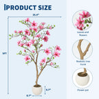 Magnolia Bloom Artificial Tree