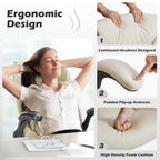 Ashton Executive Ergonomic Office Chair with Flip-Up Arms