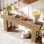Haven Ridge Heritage Narrow Console Table – 63 Inch
