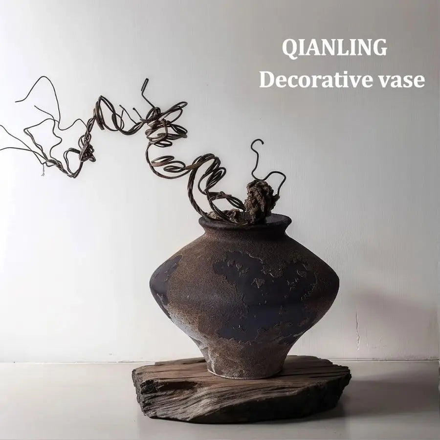 Haven Ridge Wabi Sabi Textured Ceramic Vase