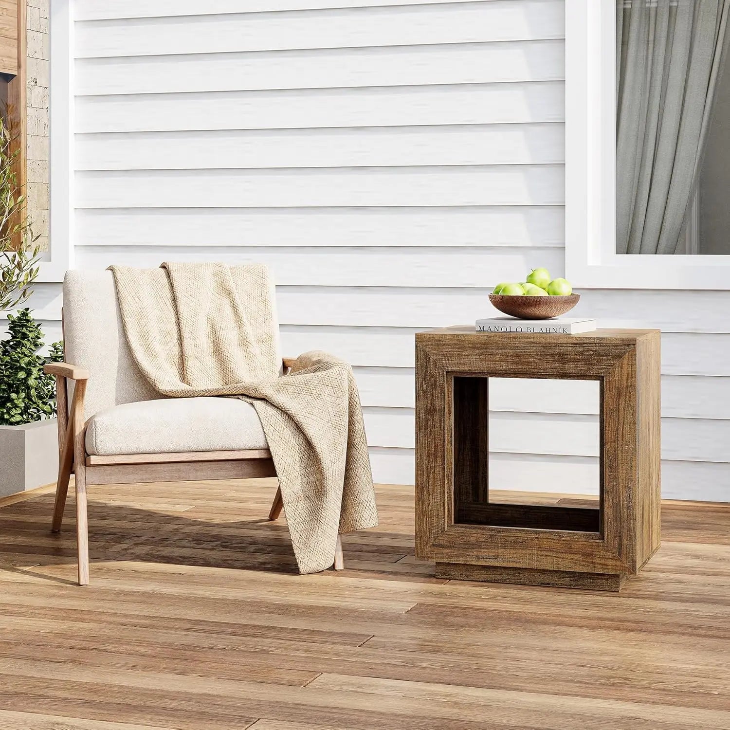 Haven Ridge Heritage 2-Tier Farmhouse End Table