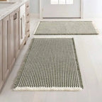 Haven Waffle Bath Rug Set