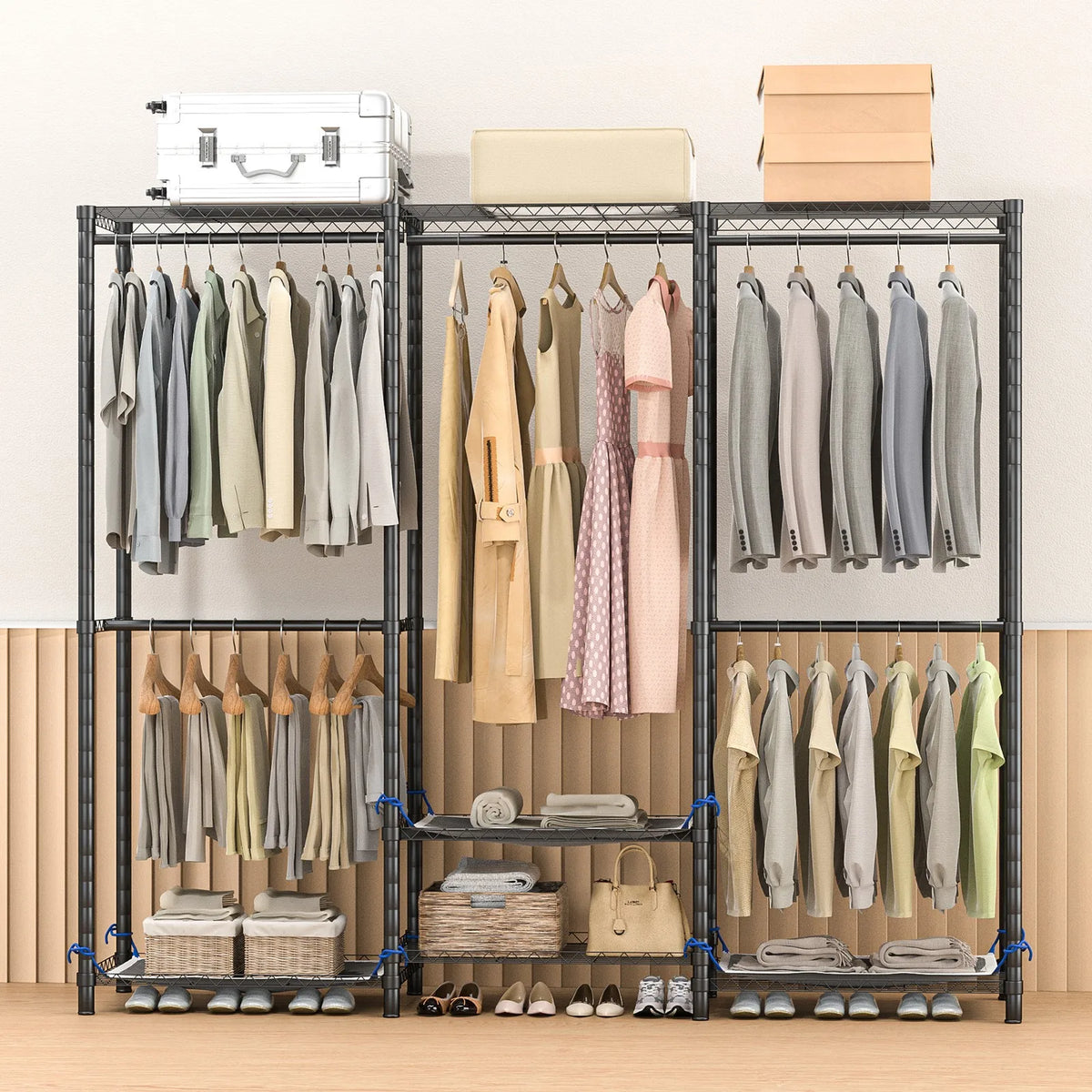 Heavy-Duty Portable Wardrobe & Closet Organizer