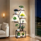 Tree-Shaped 7-Tier Plant Display Stand