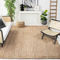 Sierra Natural Fiber Handwoven Jute Area Rug – 6' x 9'