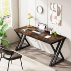 55" Industrial Writing & Computer Desk