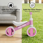 4-Wheel Toddler Balance Bike