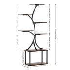 Tree-Shaped 7-Tier Plant Display Stand