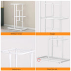 Haven Ridge 8-Tier Metal Plant Stand & Flower Display Rack