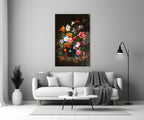 Classical Still Life Glass Wall Art || Designer Collection