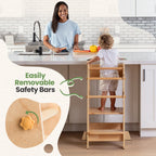 Montessori Toddler Tower - Adjustable Kitchen Stool Helper