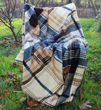 Tache Super Soft Winter Cabin Flannel Throw Blanket