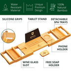 Bathtub Caddy Tray, Natural