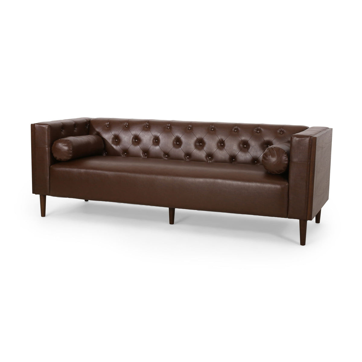 Contemporary 3 Seater Sofa with Tufted Design - Available in Multiple Colors
