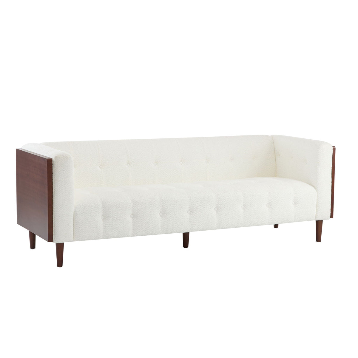 Contemporary 3 Seater Sofa with Tufted Design - Available in Multiple Colors