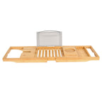 Extendable Bamboo Bathtub Caddy Tray