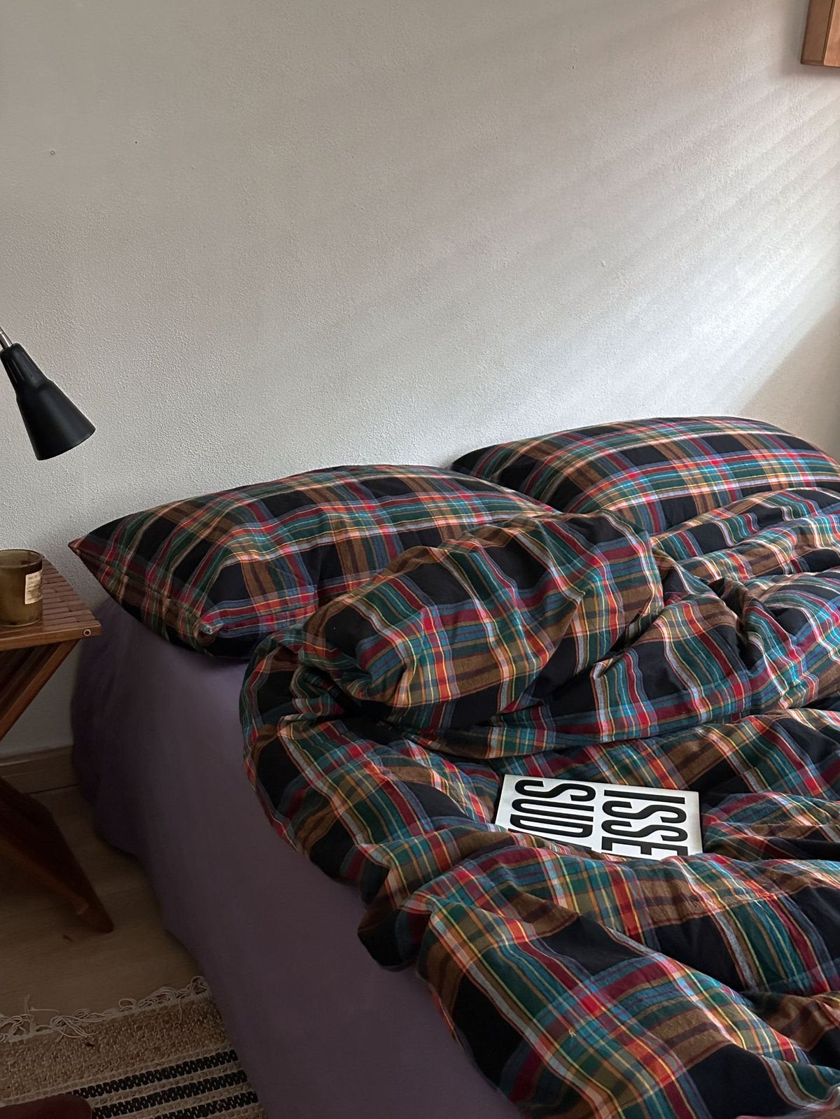 Dark Academia Tartan Duvet Cover Set