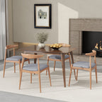 Elegant Dining Chairs With Ergonomic Backrest & Comfort Cushions (Set of 2)