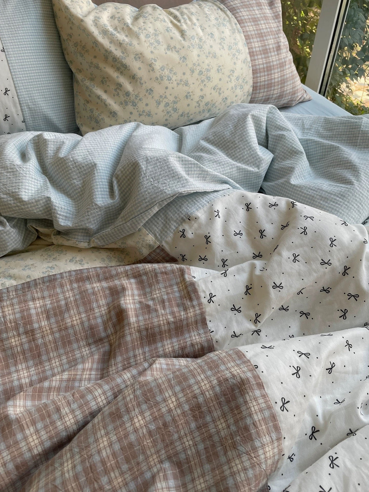 Patchwork Cottagecore Duvet Cover Set
