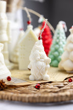 Gnome Candle Set – Handmade Hand-Poured Christmas Gnomes for Holiday Decor & Gifts