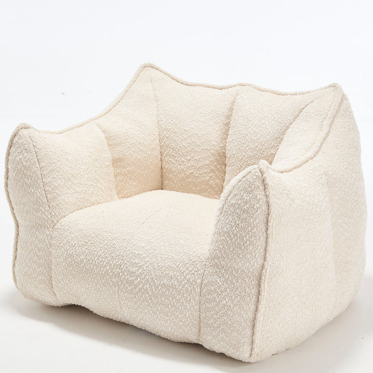 Chenille Arm Chair with Highly Resilient Foam - Multiple Colors