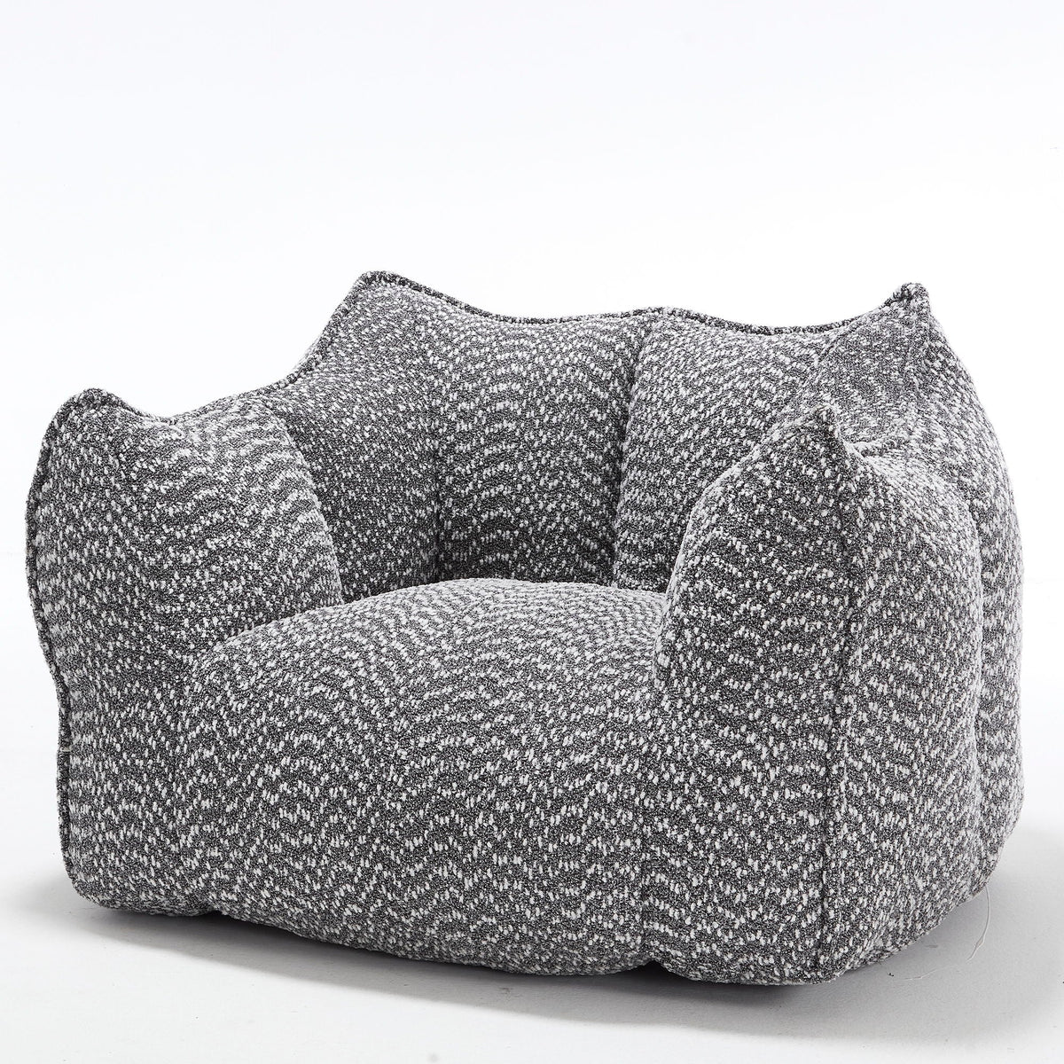 Chenille Arm Chair with Highly Resilient Foam - Multiple Colors